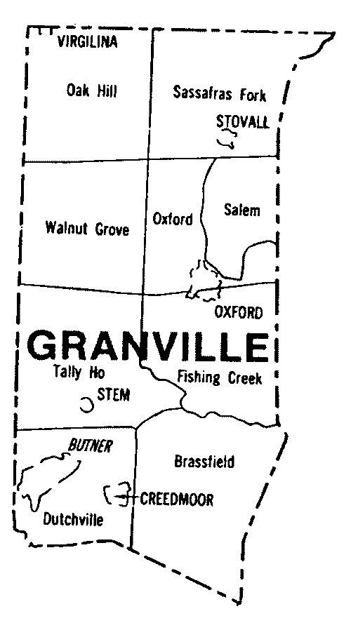 Granville County, North Carolina – S-K Publications