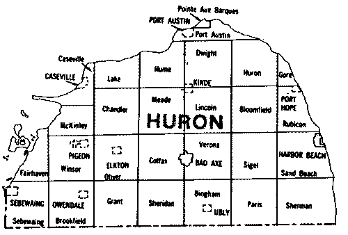Huron County Michigan S K Publications 4513