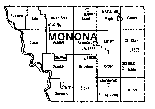 Monona County Iowa S K Publications 3960